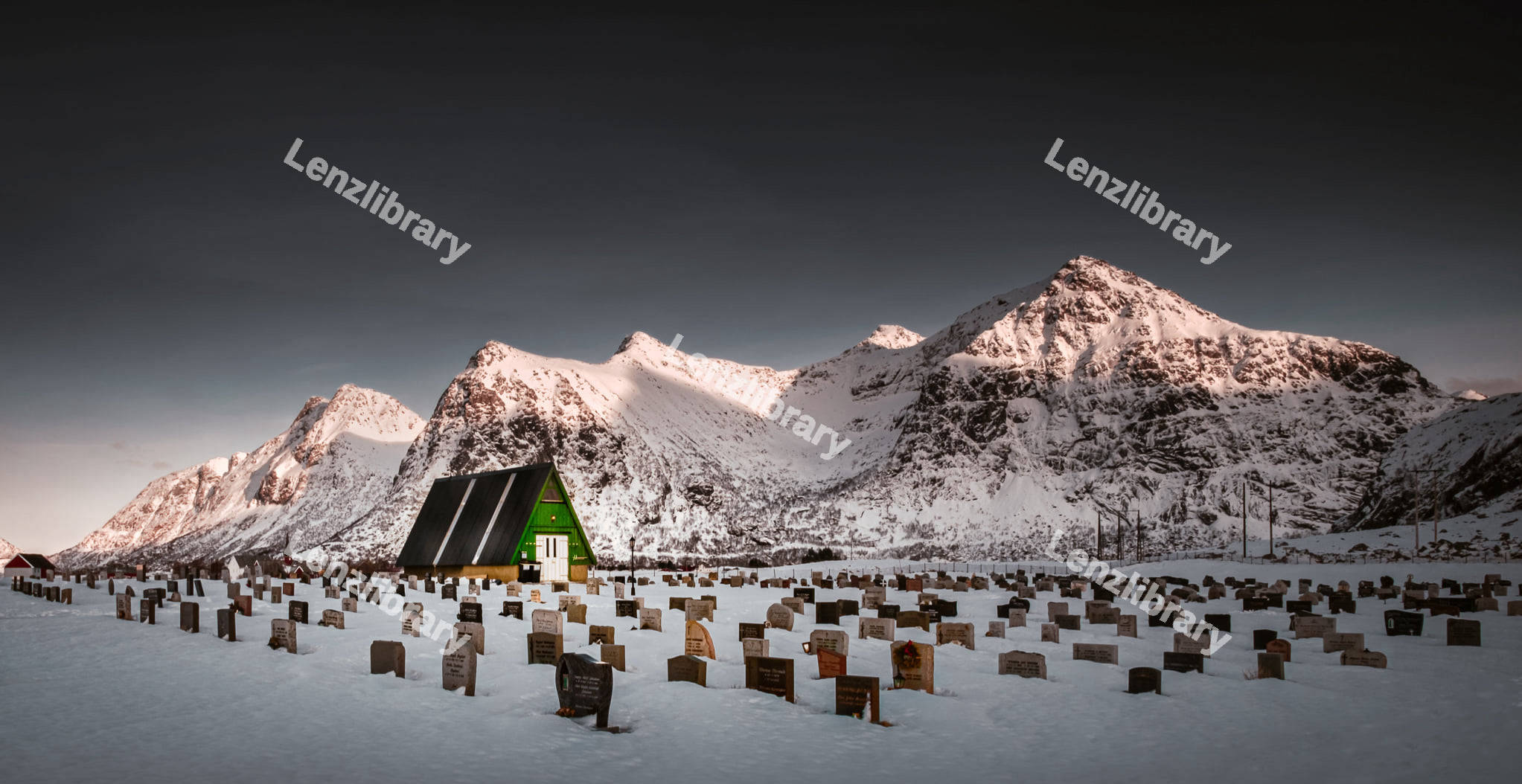 Gravestones In Norway